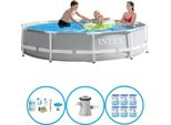 Intex Pool Prism Frame 305X76 Cm - Pacchetto Piscina
