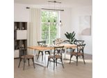 Vidaxl Gambe Del Tavolo Da Pranzo A V 3 Pezzi Bianco 100X(72-73,3) Cm Acciaio