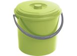 Secchio Curver 10L Con Coperchio Verde