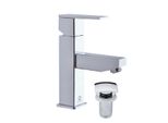 Miscelatore Per Lavabo Con Bocca Click-Clack Loira, Colore: Cromo, Dimensione: 3/8'' (LR529.0K)