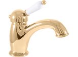 Labe - Miscelatore Per Lavabo Senza Scarico, Oro - Lucido L526.0Z, Rav SlezáK