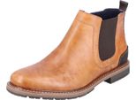 Rieker Uomo Stivaletto In Pelle Chelsea Boot Stretch 13751, Misura:44 Eu, Colore:Marrone