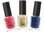 Smalto Per Unghie A Lunga Tenuta 5 Days Stay (Smalto Per Unghie) 11 Ml, 55 Nero Onice