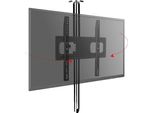 Supporto Per Tv, Acciaio Inox, Regolabile In Altezza