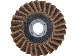 Bgs Disco Abrasivo A Lamelle, Tessuto Non Tessuto Ø 115 Mm Grana 80 - 74471