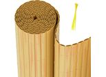 Hengda Pvc Privacy Schermo Mat Privacy Recinzione Balcone Frangivento Privacy Schermo Per Recinzione Bambù 180X400Cm