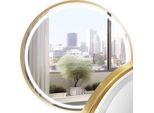 Specchio Led Rea 70Cm Mmj Brush Gold