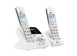 Geemarc, Cordless Doppio Per Anziani Amplidect 2951, Bianco