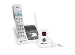 Geemarc, Telefono Per Anziani Con Suoneria Amplificata E Ciondolo Sos, Bianco