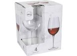 Bicchieri Da Vino Rosso 460Ml Set 4 Pezzi