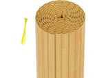 Hengda Pvc Privacy Schermo Mat Privacy Recinzione Balcone Frangivento Privacy Schermo Per Recinzione Bambù 180X300Cm