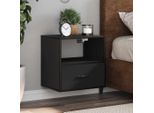 Maison Exclusive - Comodino Da Parete Nero 40X31X39,5 Cm