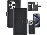 Uniq Accessory Custodia A Libro Per Iphone 15 Pro - Portacarte - Nero