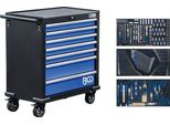Carrello Da Officina Xl | 7 Cassetti | Con 301 Utensili