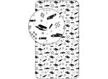 Cars Spannbettuch Schwarz - Einzel - 90 X 200 Cm