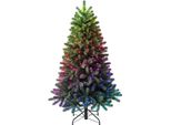 Albero Preilluminato Twinkly -1,50 M Regal Tree, 270 Led Rgb, Filo Verde, Spina Tipo C