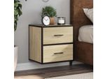 Maison Exclusive - Comodino Da Parete In Rovere Sonoma 40X31X39,5 Cm