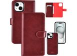 Uniq Accessory Custodia A Libro Per Iphone 15 - Portacarte - Rosso