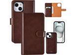 Uniq Accessory Custodia A Libro Per Iphone 15 - Portacarte - Marrone