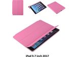 Custodia A Libro Tablet Apple Ipad 9,7 Pollici 2017 Smart Case Rosa Per Ipad 9,7 Pollici 2017 2 Posizioni Di Visualizzazione