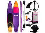 Thunder® | Sharpe 365 | Tavola Sup Gonfiabile | 365 Cm | Funzione Kayak 2 In 1 | Set Completo Di Zaino | 15 Psi | Peso Massimo Utente 150 Kg