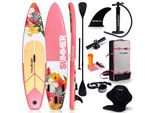 Viosa 320 | Tavola Sup Gonfiabile | 320 Cm | Sedile Da Kayak E Set Completo Con Pompa, Pagaia E Zaino | Portata Fino A 150 Kg