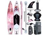 Thunder® | Rosea 365 | Tavola Sup Gonfiabile | 365 Cm | Funzione Kayak 2 In 1 | Set Completo Di Zaino | 15 Psi | Peso Massimo Utente 150 Kg