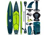 Thunder® | Viso 365 | Tavola Sup Gonfiabile | 365 Cm | Funzione Kayak 2 In 1 | Set Completo Di Zaino | 15 Psi | Peso Massimo Utente 150 Kg
