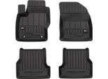 2004-2011 Ford Focus Mk2 Tappetini Tpe Nero 4 Pz