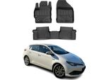 2012-2018 Toyota Auris Hybrid Tappetini Tpe Nero 3 Pz