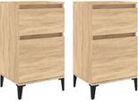 Syfax™ Comodini 2Pz Rovere Sonoma 40X35X70 Cm