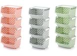 Torre Di Stoccaggio Cucina Rack Slide Torre Mobile Assemblare Plastica Bagno Scaffale Ruote - A