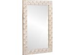 Syfax™ Specchio Da Bagno Finitura Bianco Lavato 50 X 70 X 2,5 Cm
