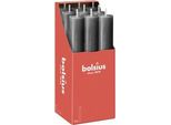 Candela Da Tavolo Rustica Bolsius Xl Stormy Grey | 9 Pezzi