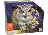 Puzzle Gufo - 231 Pezzi.