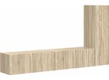 Syfax™ Set Mobile Tv 3 Pcs Rovere Sonoma Legno Multistrato