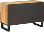 Syfax™ Mobile Tv Marrone 70 X 33 X 46 Cm Legno Di Mango Massello