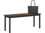 Syfax™ Panchina Quercia Fumosa 110 X 35 X 45 Cm Legno Multistrato