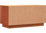 Syfax™ Mobile Tv Marrone Cerato 80 X 35 X 40,5 Cm Pino Massello