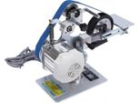 Levigatrice A Nastro Da Banco - Levigatrice A Nastro - 550 W - Motore Senza Spazzole - Velocità Variabile - 220 V - Verticale/Orizzontale - Avanti/Indietro - Bianco