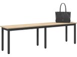 Syfax™ Panchina Sonoma 160 X 35 X 45 Cm Legno Multistrato