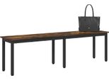 Syfax™ Panchina Quercia Fumosa 160 X 35 X 45 Cm Legno Multistrato