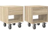 Syfax™ Comodino 2 Pcs Rovere Sonoma 40,5 X 40 X 48 Cm