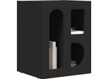 Syfax™ Comodino Nero 40 X 35 X 50 Cm Legno Multistrato