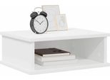 Syfax™ Comodino 2 Pcs Bianco 40 X 31 X 15 Cm Legno Multistrato