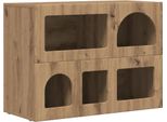 Syfax™ Credenza Rovere Artigianale 80.5 X 35 X 59 Cm Legno Multistrato