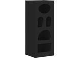 Syfax™ Credenza Nero 40 X 35 X 100,5 Cm Legno Multistrato