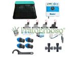 Kit Irrigazione Hunter A 4 Zone Con Programmatore Da Interno Xcore2