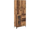 Syfax™ Credenza Legno Vecchio 69,5 X 34 X 180 Cm Legno Multistrato