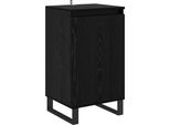 Syfax™ Credenza Rovere Nero 40 X 35 X 70 Cm Legno Multistrato